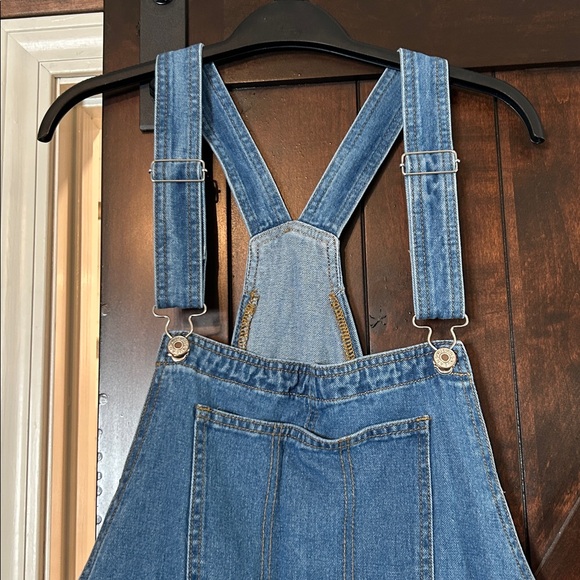 Blue Denim Overalls - Picture 2 of 3